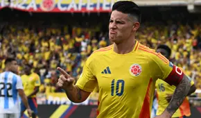 Piden el retiro de James Rodríguez tras el empate 0-0 con Perú  en las Eliminatorias: "Ya no más"