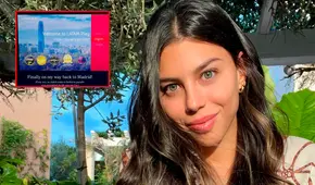 Alondra García Miró impacta al abandonar el Perú con sentido mensaje: “Cerrando un capítulo muy especial”