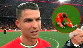 Cristiano Ronaldo conmueve al revelar que jugó lesionado la Nations League: "Si tuviera que romperme una pierna, lo haría" Cristiano Ronaldo conmueve al revelar que jugó lesionado la Nations League: "Si tuviera que romperme una pierna, lo haría"