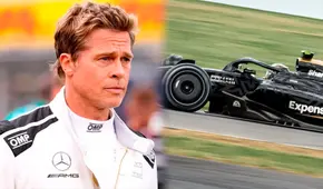 Brad Pitt defiende a los pilotos de Fórmula 1 tras grabación de su película: "Ambos la pasamos mal"
