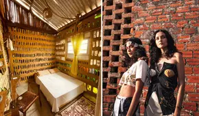 Madre e hija construyen una casa con 8.000 botellas recicladas: tiene 7 habitaciones y la hicieron en 2 años