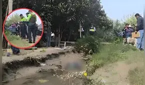 Tragedia en Huaral: hallan cadáver de adulto mayor en regadío del centro poblado Huacho Chico