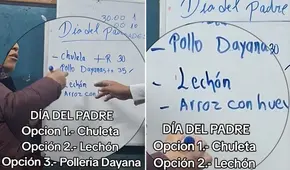 Madres peruanas sorprenden con 'arroz con huevo' como opción para celebrar el Día del Padre en colegio