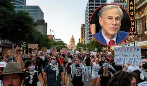 Greg Abbott advierte a manifestantes en Texas: "Serán arrestados si cruzan la línea durante protestas"