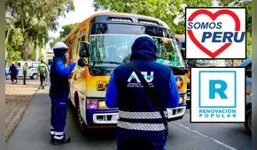 Somos Perú se suma a Renovación Popular y propone eliminar la ATU: ya van 2 bancadas que buscan volver al caos