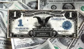 Este es el billete de US$1 impreso en 1899, conocido como ‘Águila Negra’ en EEUU: vale más de US$21.000