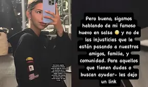Ángela Aguilar genera indignación en redes por comentario sobre inmigrantes y su vida personal: "Bueno, sigamos hablando de mi famoso huevo en salsa y no de las injusticias" Ángela Aguilar genera indignación en redes por comentario sobre inmigrantes y su vida personal: "Bueno, sigamos hablando de mi famoso huevo en salsa y no de las injusticias"