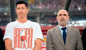 DT de Robert Lewandowski en la selección de Polonia renuncia tras conflicto con el delantero