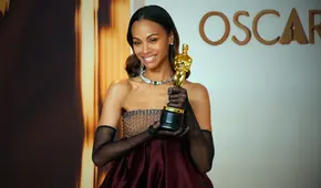 Zoe Saldaña sorprende en la alfombra roja de 'Elio' y revela que su estatuilla es 'trans': “Me dirijo al Oscar como 'elle'"