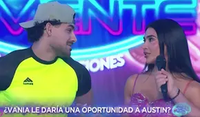 Austin Palao sorprende al elogiar a Vania Bludau en 'Esto es guerra', pero ella lo confronta en vivo: "Tú no eres directo" Austin Palao sorprende al elogiar a Vania Bludau en 'Esto es guerra', pero ella lo confronta en vivo: "Tú no eres directo"