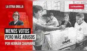 Menos votos pero más abusos, por Hernán Chaparro Menos votos pero más abusos, por Hernán Chaparro