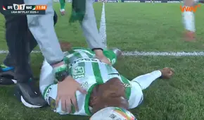 Conmoción en Colombia: jugador de Atlético Nacional y la selección se desplomó en pleno partido