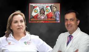 ¡Explotó en su cara! Carlincatura satiriza reacción de Dina Boluarte ante la carta notarial del doctor Mario Cabani