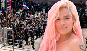 Karol G en contra de las redadas de inmigración del gobierno de Trump en EEUU: "Ser latino no debería generar rechazo ni miedo"