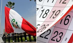 Feriados 2025: conoce aquí la lista de descansos y cuáles son los días no laborables en Perú