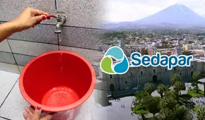 Cortes de agua en Arequipa: consulta si tu zona será afectada entre el 16 y 18 de junio por trabajos de Sedapar Cortes de agua en Arequipa: consulta si tu zona será afectada entre el 16 y 18 de junio por trabajos de Sedapar