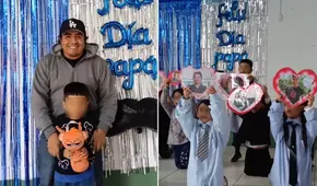 Peruano asistió a la actuación de su hijo por el Día del Padre, pese a no tener permiso en el trabajo: "Siempre para ti"