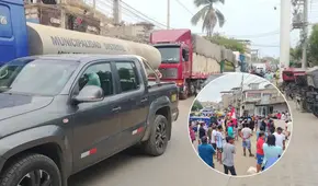 Piura: bloquean Panamericana Norte para exigir búsqueda de pescadores desaparecidos en alta mar