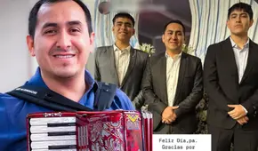 Fundador de Corazón Serrano presenta a sus hijos por primera vez y comparte sentido mensaje que le dedicaron: "Gracias por esforzarte"