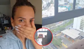Mónica Cabrejos relata momentos de terror que vivió en su departamento del piso 21 durante fuerte sismo: "Estoy aterrada"