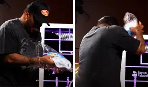 Jefferson Farfán y su curiosa reacción al recibir camiseta de Sporting Cristal de Roberto Mosquera: "Nos matan, 'profe'"