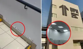 Estudiantes de la UPN reportan severos daños en infraestructura de la sede Los Olivos tras fuerte temblor en Lima