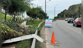 Nuevo deslizamiento en la Costa Verde tras sismo en Lima: cierran parcialmente vía en Magdalena