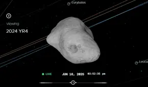 El temido asteroide, 'asesino de ciudades', que podría impactar la Tierra, aumenta las probabilidades de chocar con la Luna en 2032