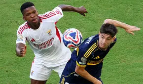 Boca Juniors empató 2-2 contra Benfica por la fecha 1 del Mundial de Clubes 2025