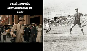 Así recrea la inteligencia artificial el histórico título de Perú en la Copa América de 1939