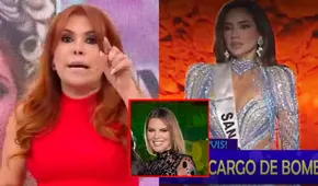 Magaly Medina expone a Jessica Newton y lanza ‘provocador’ mensaje a su Miss Perú: “Horrible”