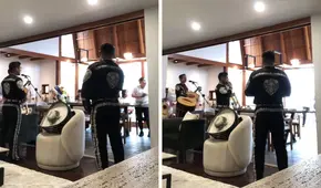 Mariachis desafían el sismo en Lima y se quedan dentro de casa en pleno show: "Los músicos del Titanic"