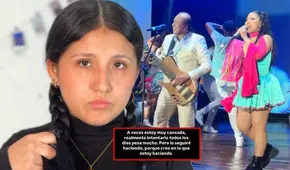 Milena Warthon comparte sensible mensaje tras críticas por su colaboración con Agua Marina: "Es difícil ser artista"