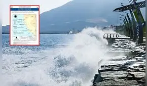 Marina de Guerra advierte presencia de oleajes anómalos en el litoral del Perú hasta el 20 de junio