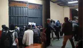 UNFV: Estudiantes toman sede de la Universidad Nacional Federico Villarreal en Cercado de Lima: exigen ser matriculados