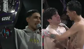 Gerardo Pe' es declarado ganador absoluto de la pelea contra Alonso Acuña en 'Celebrity Combat 2': streamer se dislocó el hombro Gerardo Pe' es declarado ganador absoluto de la pelea contra Alonso Acuña en 'Celebrity Combat 2': streamer se dislocó el hombro