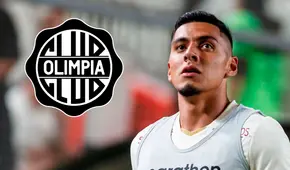 Fabián Bustos arrebataría pieza clave a Universitario: Olimpia de Paraguay en negociaciones para fichar a César Inga