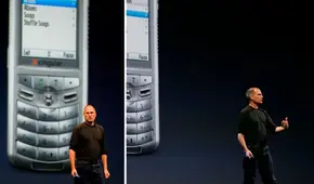 La vez que Steve Jobs presentó un celular de otra marca: dos años después, Apple lanzó el primer iPhone
