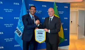 Presidente de la Federación de Brasil habló con Gianni Infantino para organizar el próximo Mundial de Clubes: "Se puso muy contento"