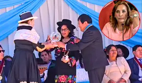 Dina Boluarte: ciudadanos de Huancavelica pifian al escuchar el nombre de la presidenta durante un evento