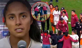 Xioczana Canales reveló qué les dijo el DT de Universitario en la enérgica charla tras perder la final contra Alianza Lima en Liga Femenina
