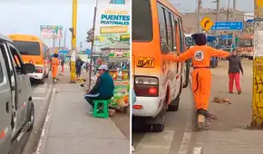 Cobrador peruano usa traje de Gokú y causa furor en redes: "Su bus va más rápido que la nube voladora" Cobrador peruano usa traje de Gokú y causa furor en redes: "Su bus va más rápido que la nube voladora"