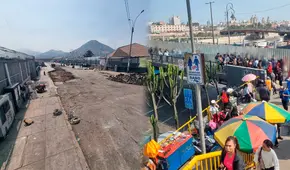 Desalojan a comerciantes del puente Balta en el Cercado de Lima tras intervención de la MML