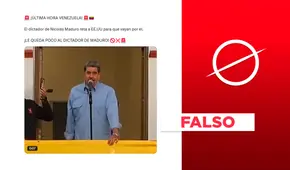 Nicolás Maduro no le gritó “cobarde” a Donald Trump para retarlo: video está descontextualizado