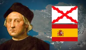 Esta fue la primera bandera izada por Cristóbal Colón en América: sirvió de inspiración para la dictadura de Franco