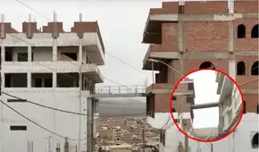 Las 'Torres gemelas' de Ancón: estos dos enormes edificios unidos por un puente podrían colapsar por vigas quebradas Las 'Torres gemelas' de Ancón: estos dos enormes edificios unidos por un puente podrían colapsar por vigas quebradas