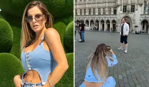 Alejandra Baigorria vivió insólita experiencia con turista en Bruselas: "Hasta aquí hago negocios"