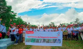Caja Huancayo reforesta más de 14 hectáreas en la Amazonía de Loreto