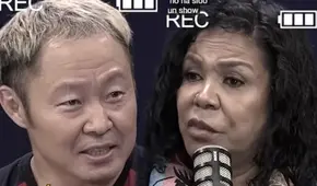 Eva Ayllón enfurece contra Kenji Fujimori y abandona su podcast en plena entrevista: "¿Tú has ido a algún show mío?“