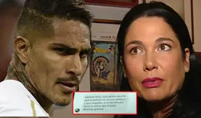 Paolo Guerrero manda dura respuesta a Daniella Cilloniz por difundir chats privados: “Respeta a mi familia”